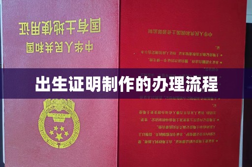 介休出生证明制作的办理流程