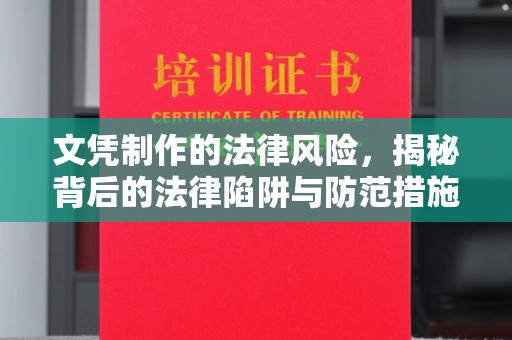 介休文凭制作的法律风险，揭秘背后的法律陷阱与防范措施